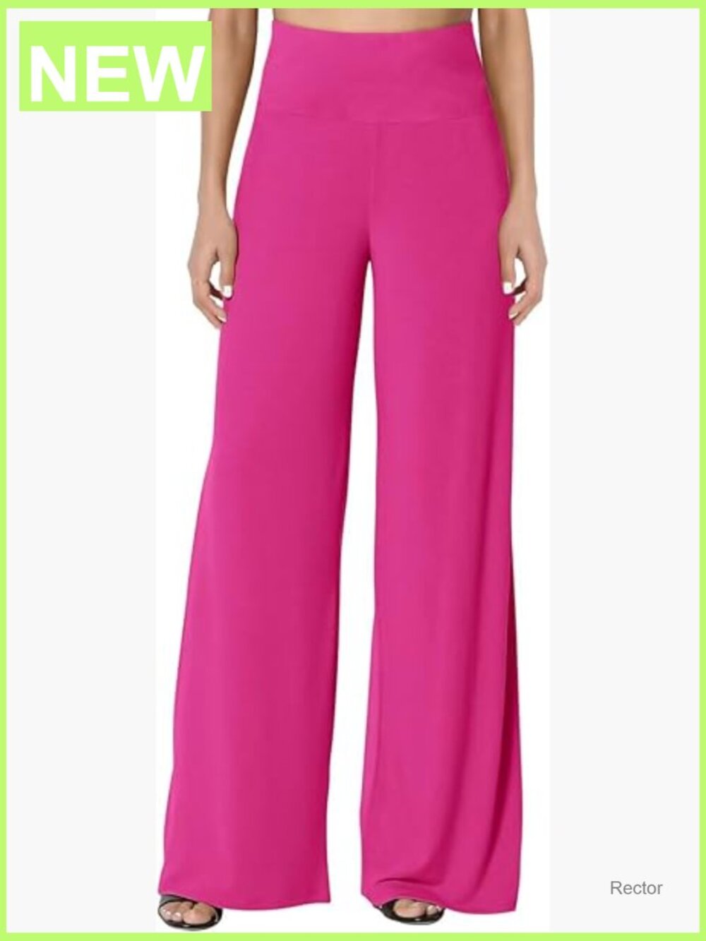 Women's Palazzo Lounge Pants Stretchy Wide Leg Casual Pants High Waist Flowy